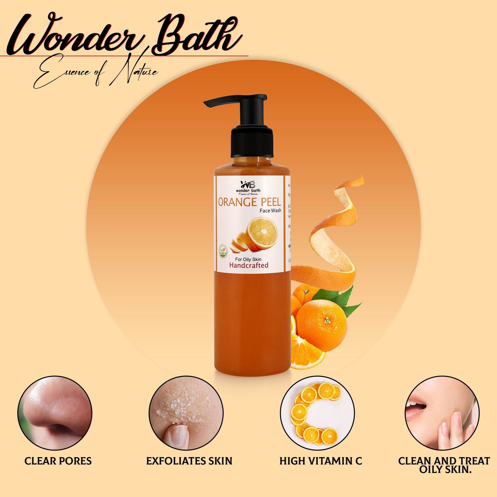 Orange Peel Face Wash 5