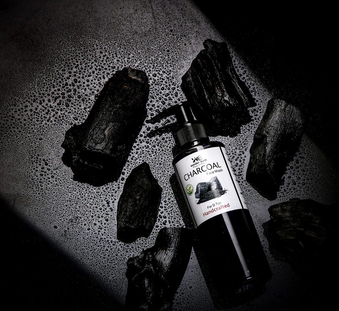 Charcoal face wash