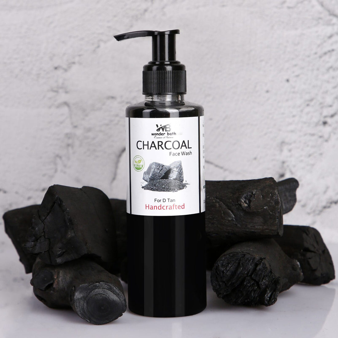 Charcoal face wash