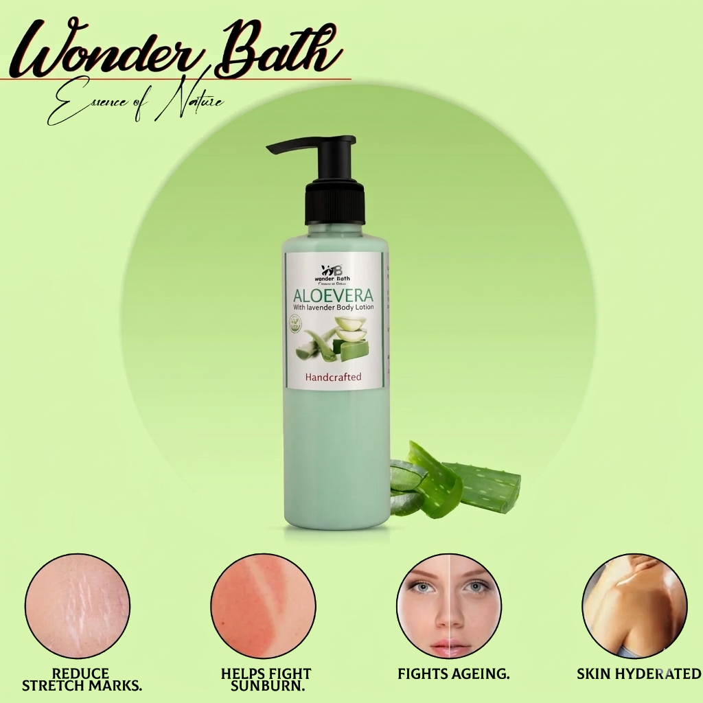 Aloevera with Lavender Body Lotion