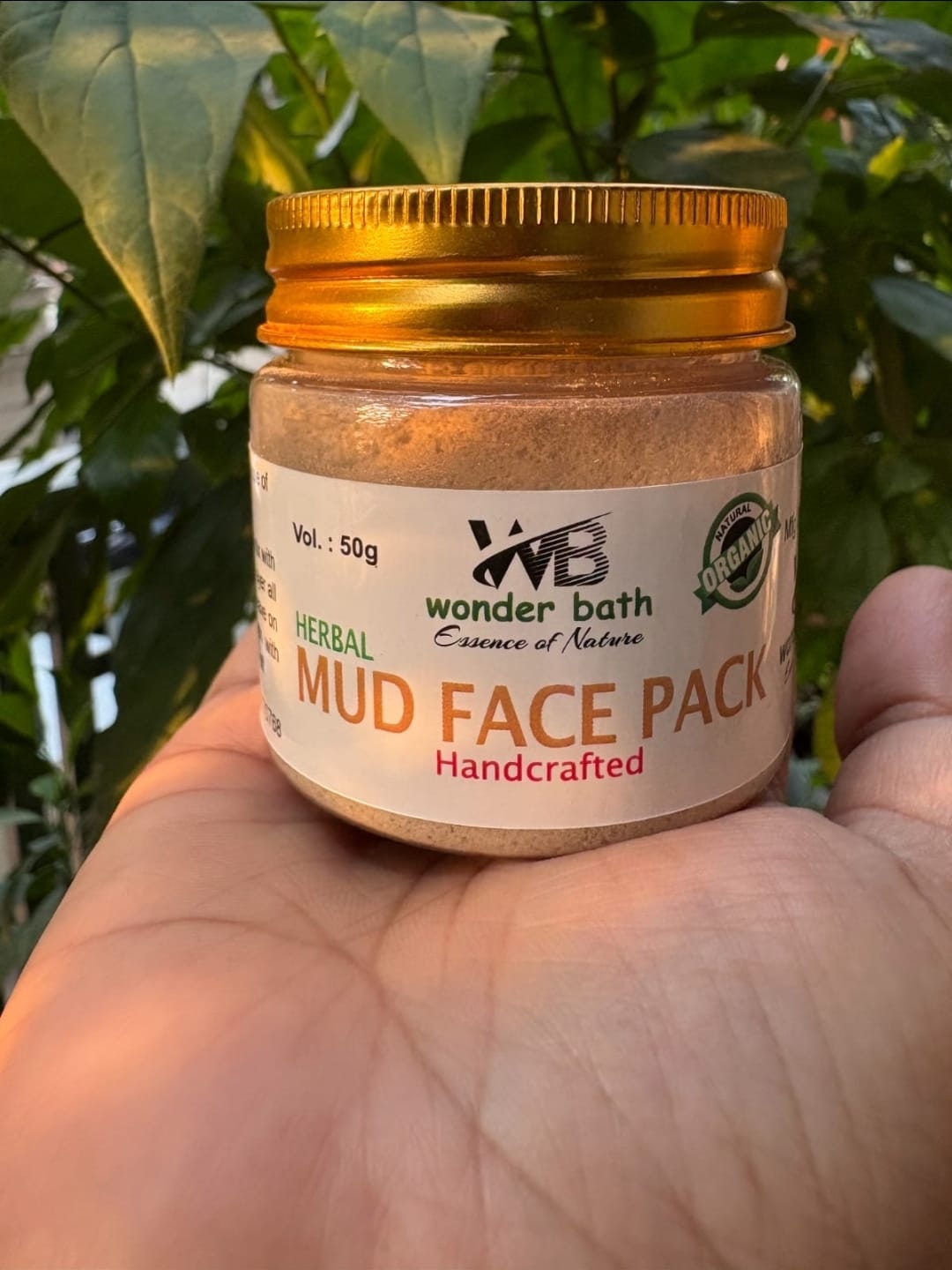Mud Face Pack – Purifying Herbal Clay Mask