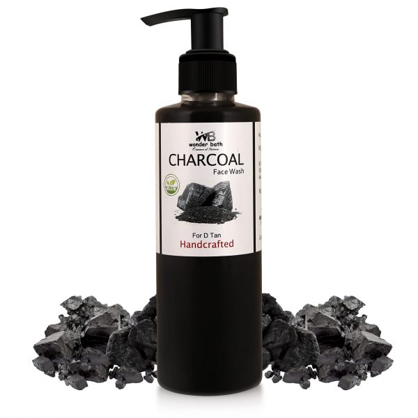 Charcoal face wash