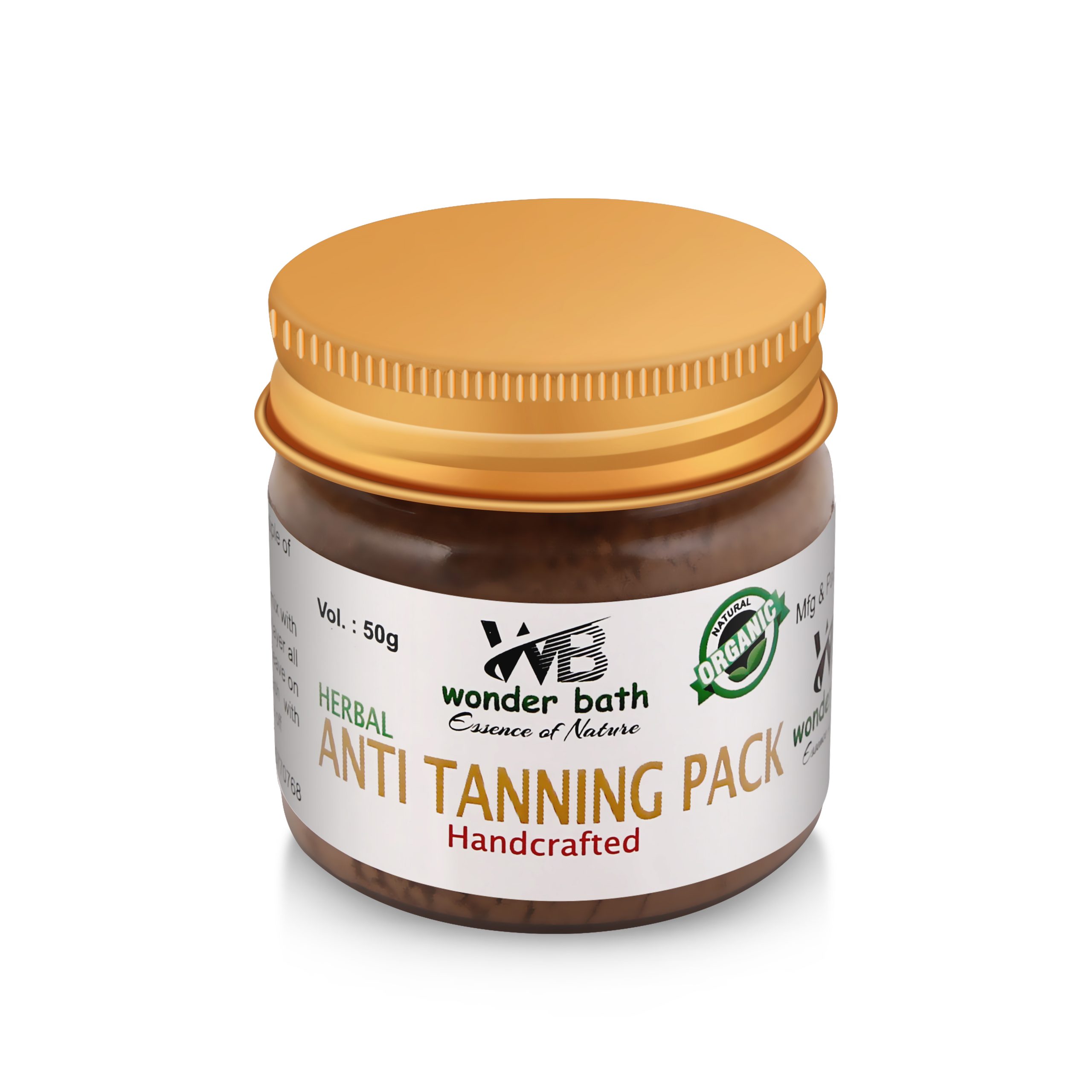Anti Tanning Pack