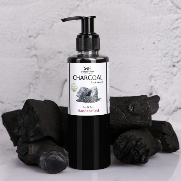 Charcoal face wash