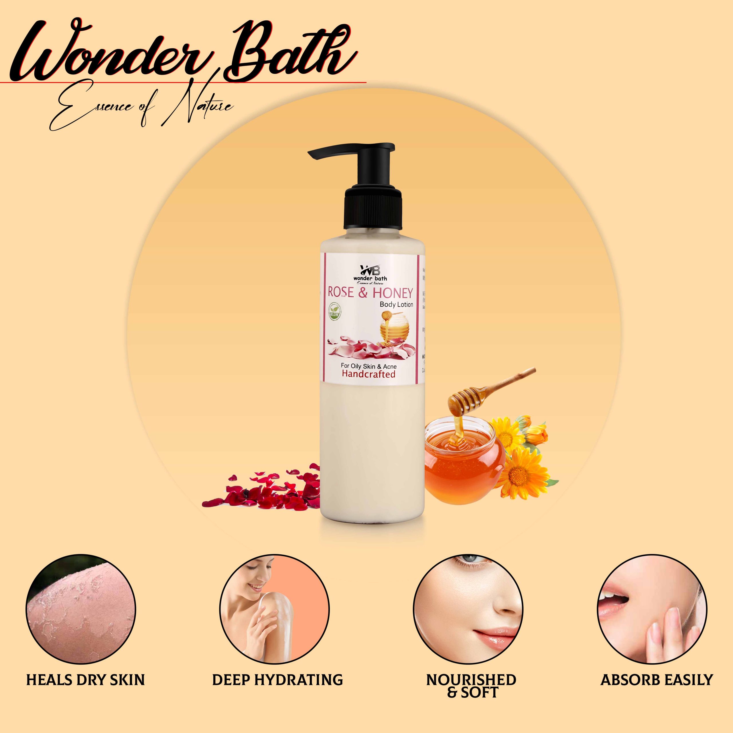 Rose And Honey Body Lotion