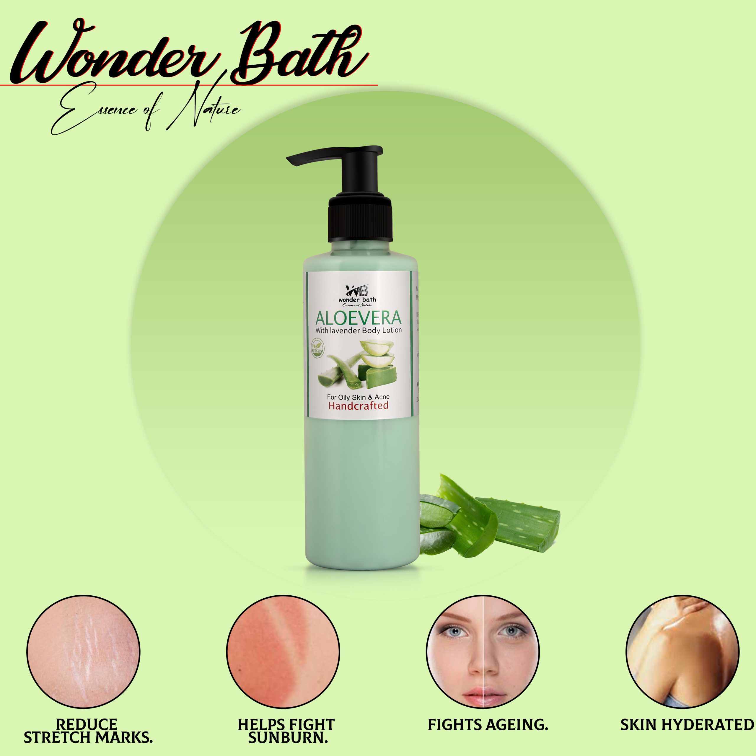 Aloevera with Lavender Body Lotion